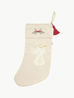 Wendbarer Weihnachtsstrumpf Angel aus Bio-Baumwolle