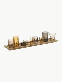 Windlichter Wessel aus Glas, 10er-Set