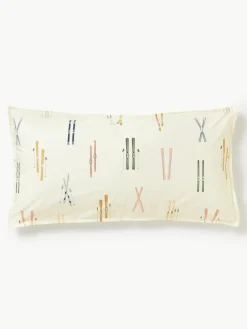 Winterlicher Baumwollperkal-Kopfkissenbezug Aspen