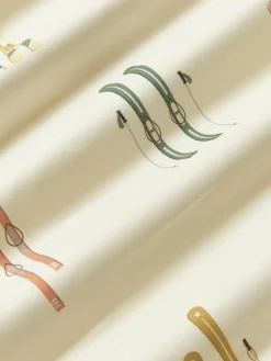 Winterlicher Baumwollperkal-Kopfkissenbezug Aspen