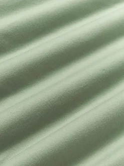 Winterlicher Flanell-Kopfkissenbezug Isabelle mit Kederumrandung