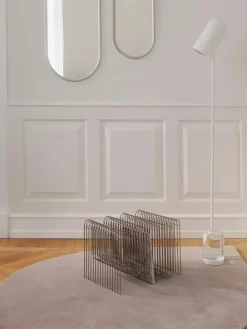 Zeitschriftenhalter Curva aus Metall