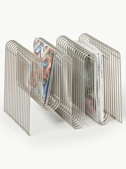 Zeitschriftenhalter Curva aus Metall
