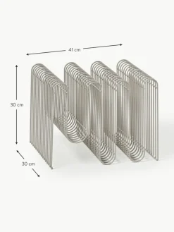 Zeitschriftenhalter Curva aus Metall