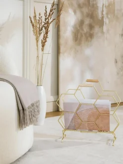 Zeitschriftenhalter Honeycomb