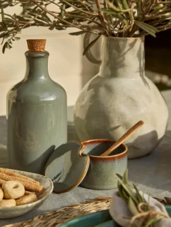 Zuckerdose Pixie mit Holzlöffel